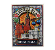 Magnetas Druskininkai su miesto simboliais